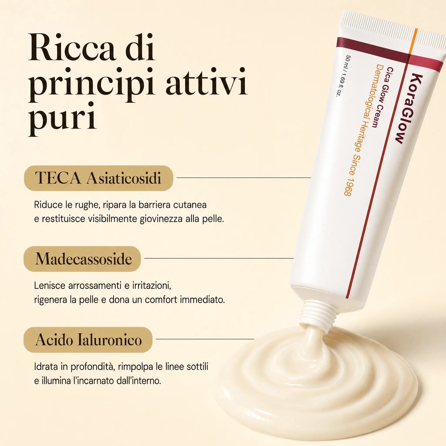 KoraGlow Cica Glow Cream
